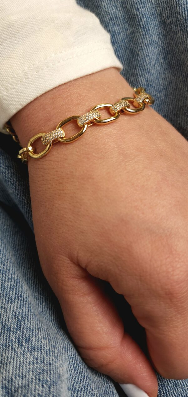 Pulsera Eslab N Con Zirconia Ash Jewel